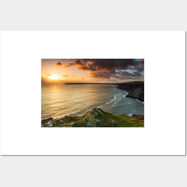 Oxwich Bay, Gower Wall Art by dasantillo